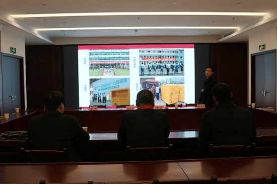 康峰副秘书长介绍项目在湖北省全省的开展情况