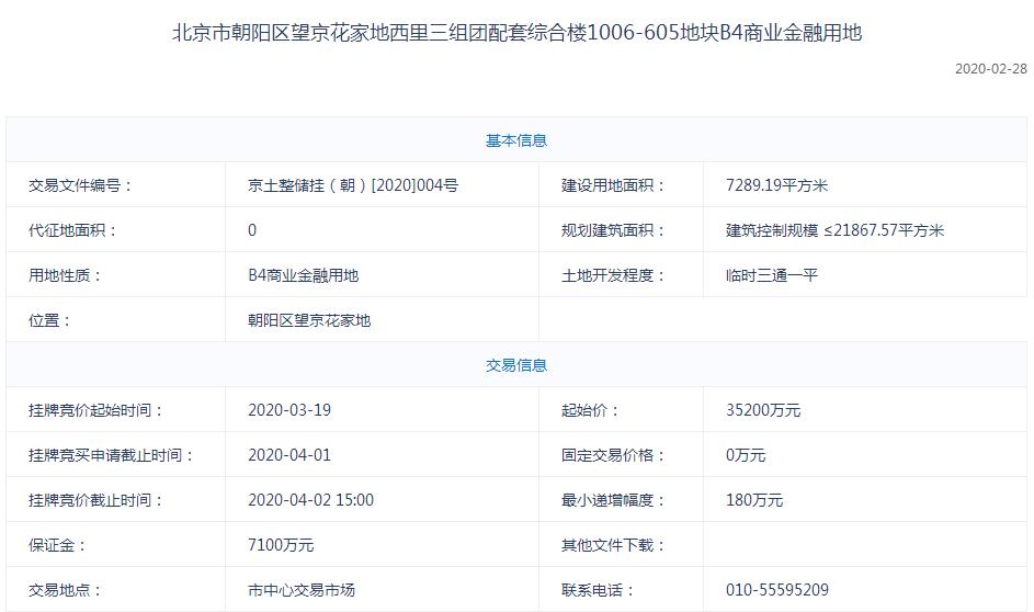 北京55.12亿元出让3宗地块 金隅、中海+首开各竞得1宗-中国网地产