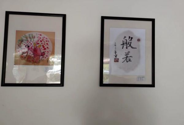 沙河源街道洞子口社区举办金府世家首届书画摄影展