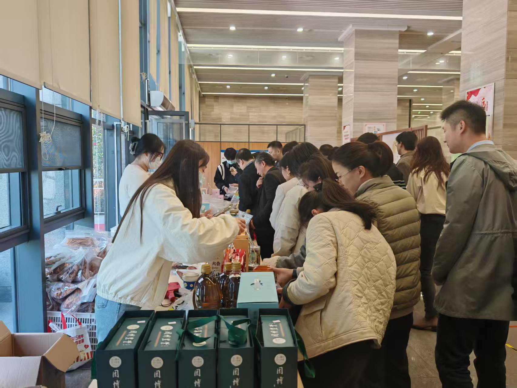 江苏省政务服务中心展销现场